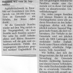 WZ 17.10.2015 Leserbrief - Bomlitz bald wieder Stinklitz